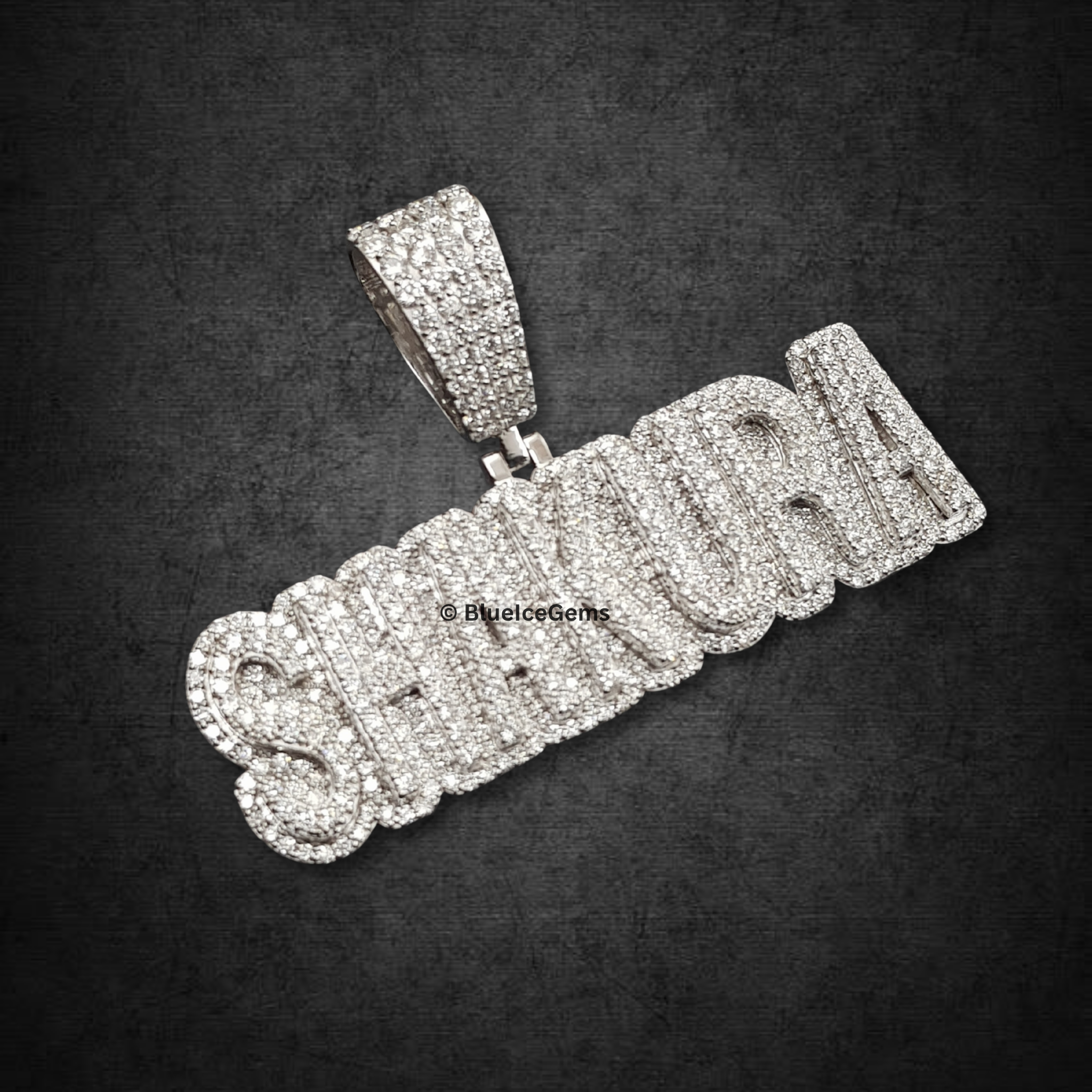 The "SHAKURA" Diamond Statement Pendant