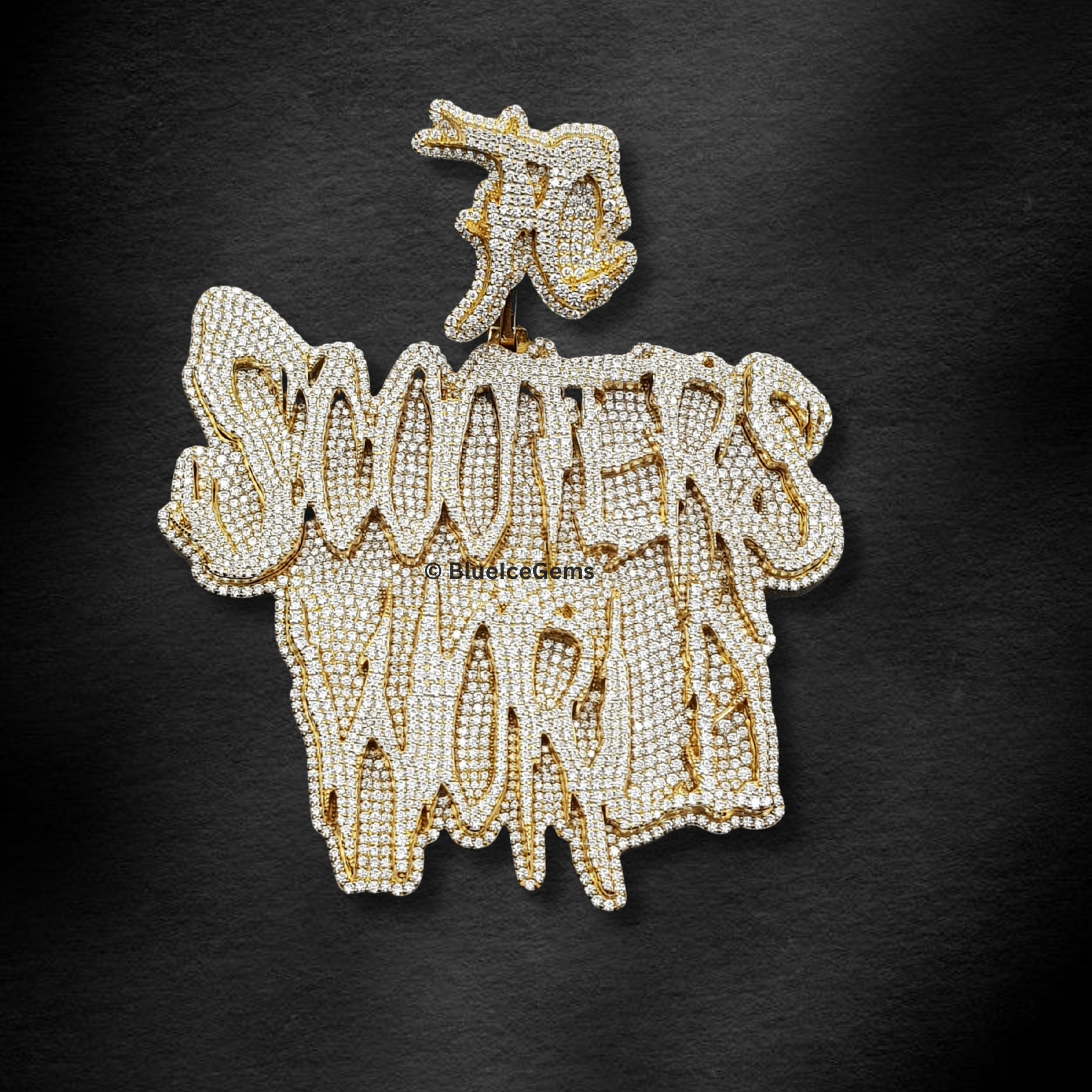 The "Scooters World" Diamond Statement Pendant