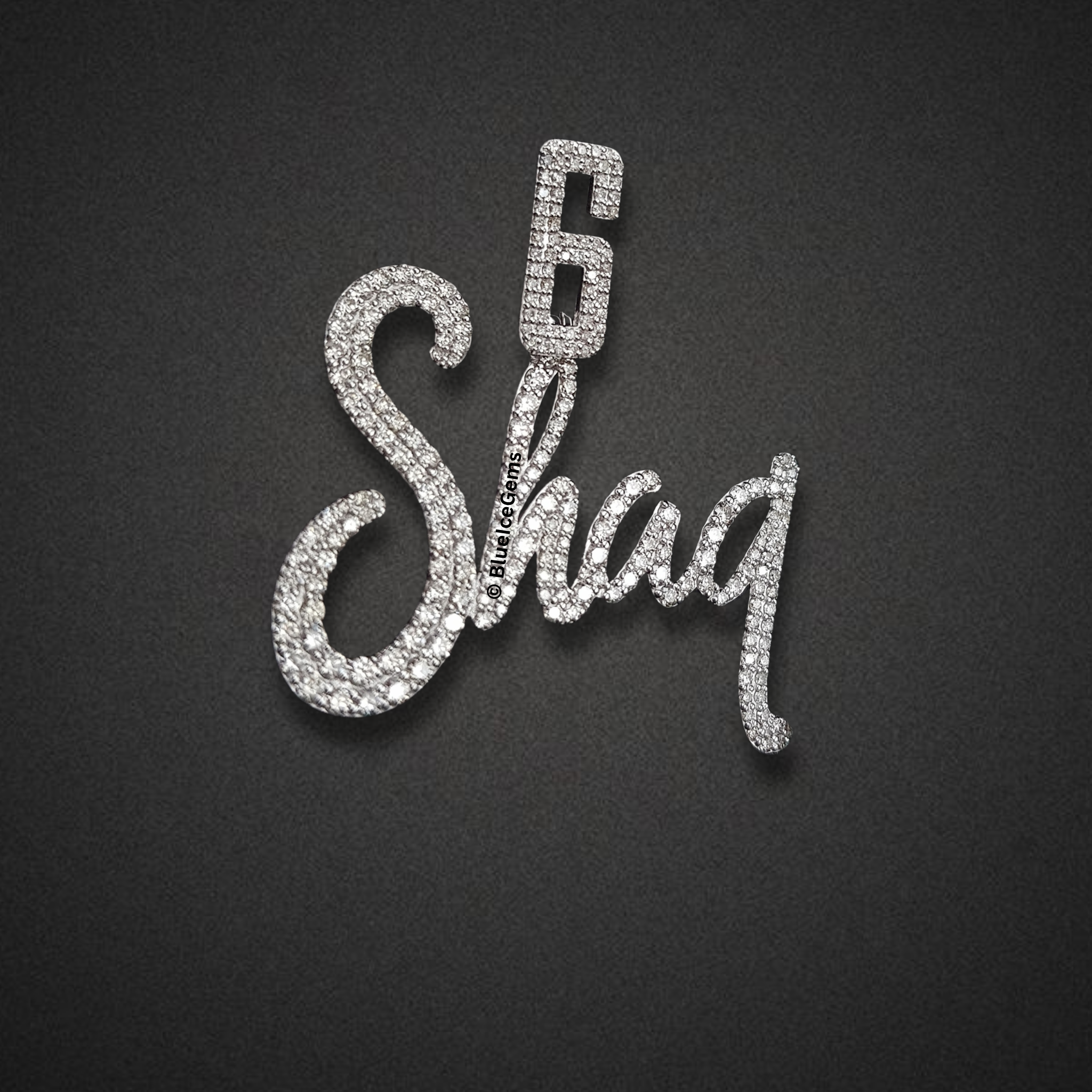 The "Shaq 6" Diamond Signature Pendant