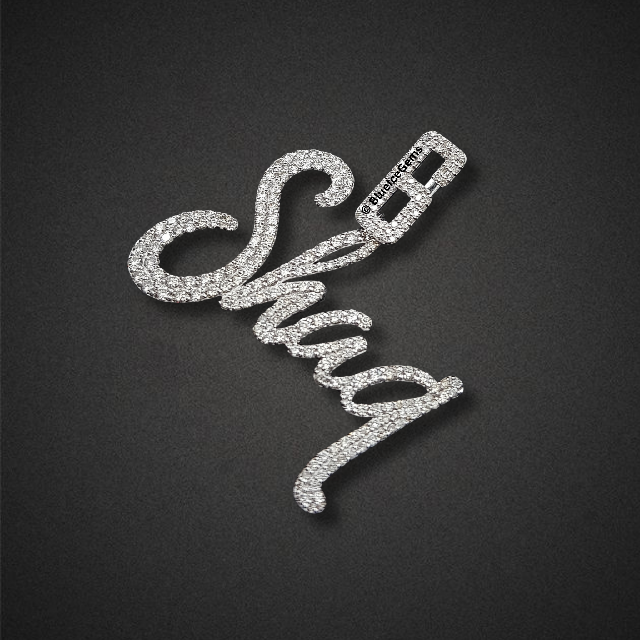 The "Shaq 6" Diamond Signature Pendant
