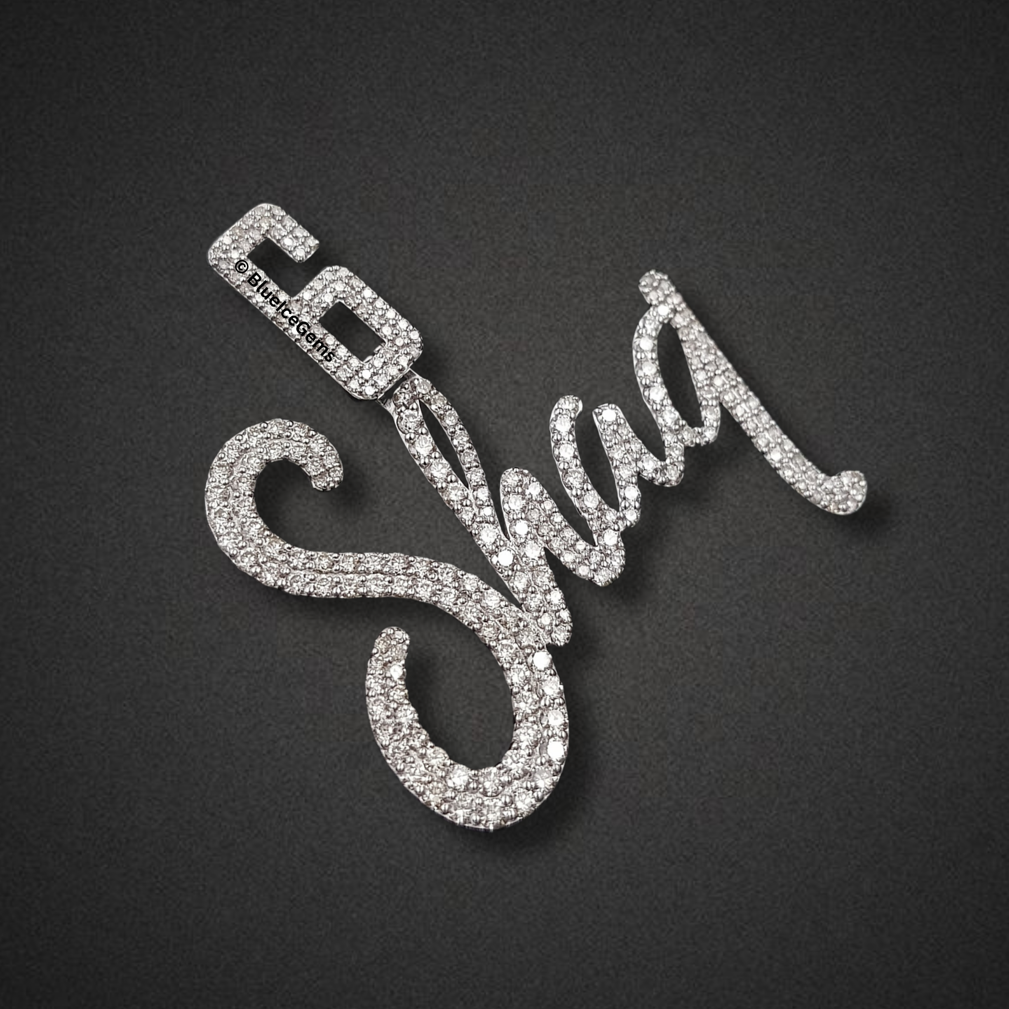 The "Shaq 6" Diamond Signature Pendant
