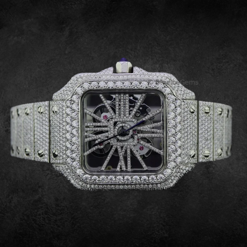 The "Skeleton Ice" Diamond Luxury Watch
