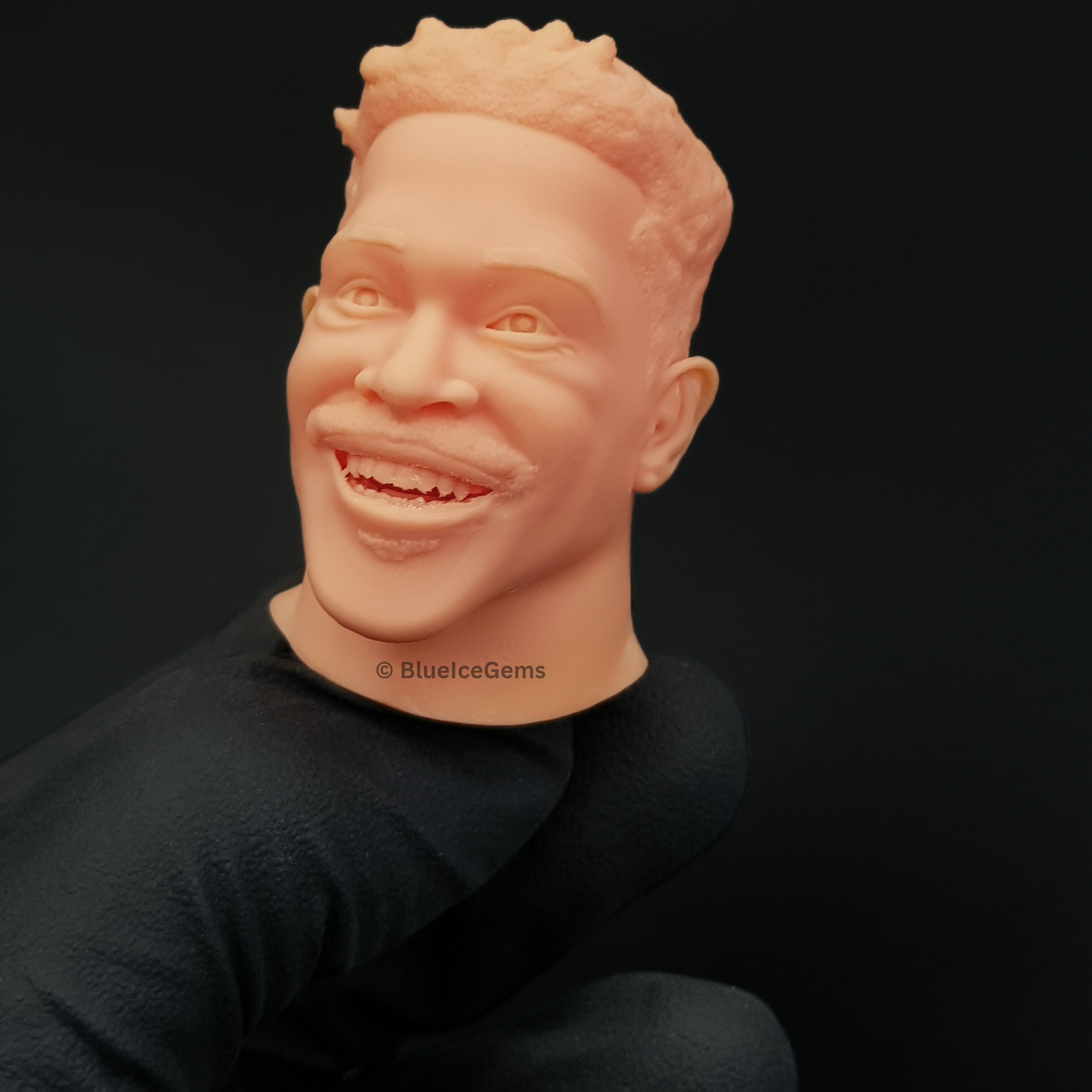 The "Smiling Icon" Custom Head Sculpture Pendant