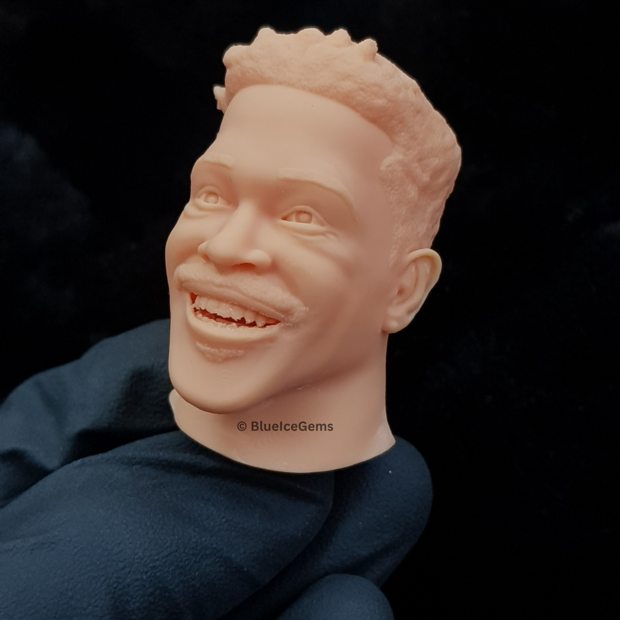 The "Smiling Icon" Custom Head Sculpture Pendant