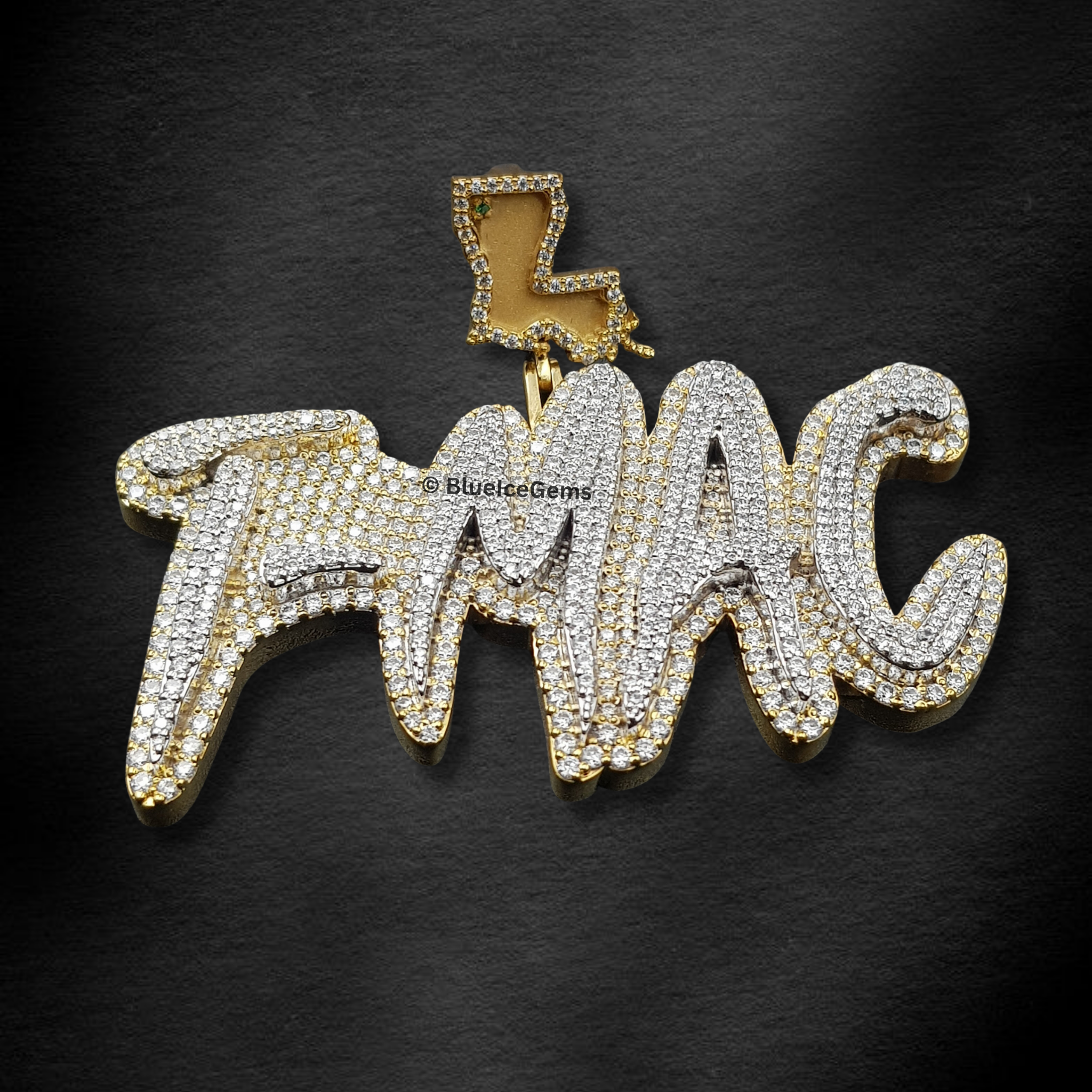 The "TMAC Louisiana Drip" Diamond Pendant