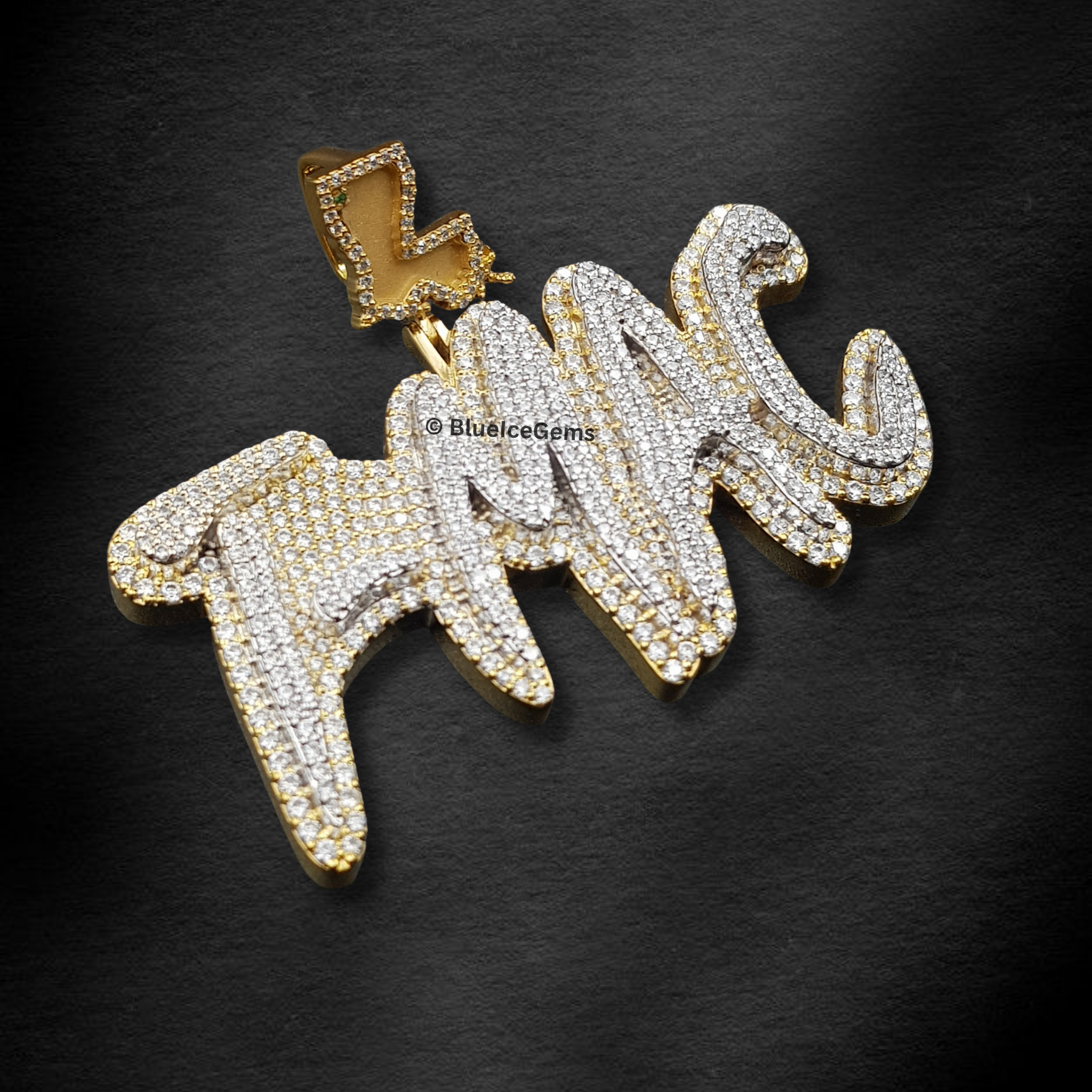 The "TMAC Louisiana Drip" Diamond Pendant