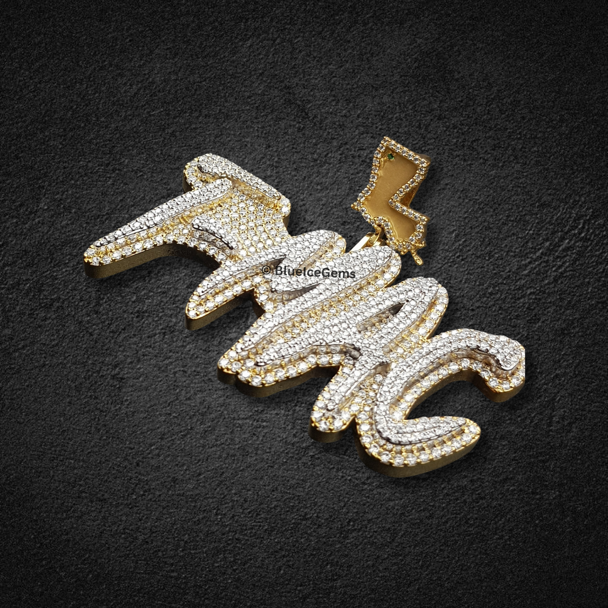 The "TMAC Louisiana Drip" Diamond Pendant