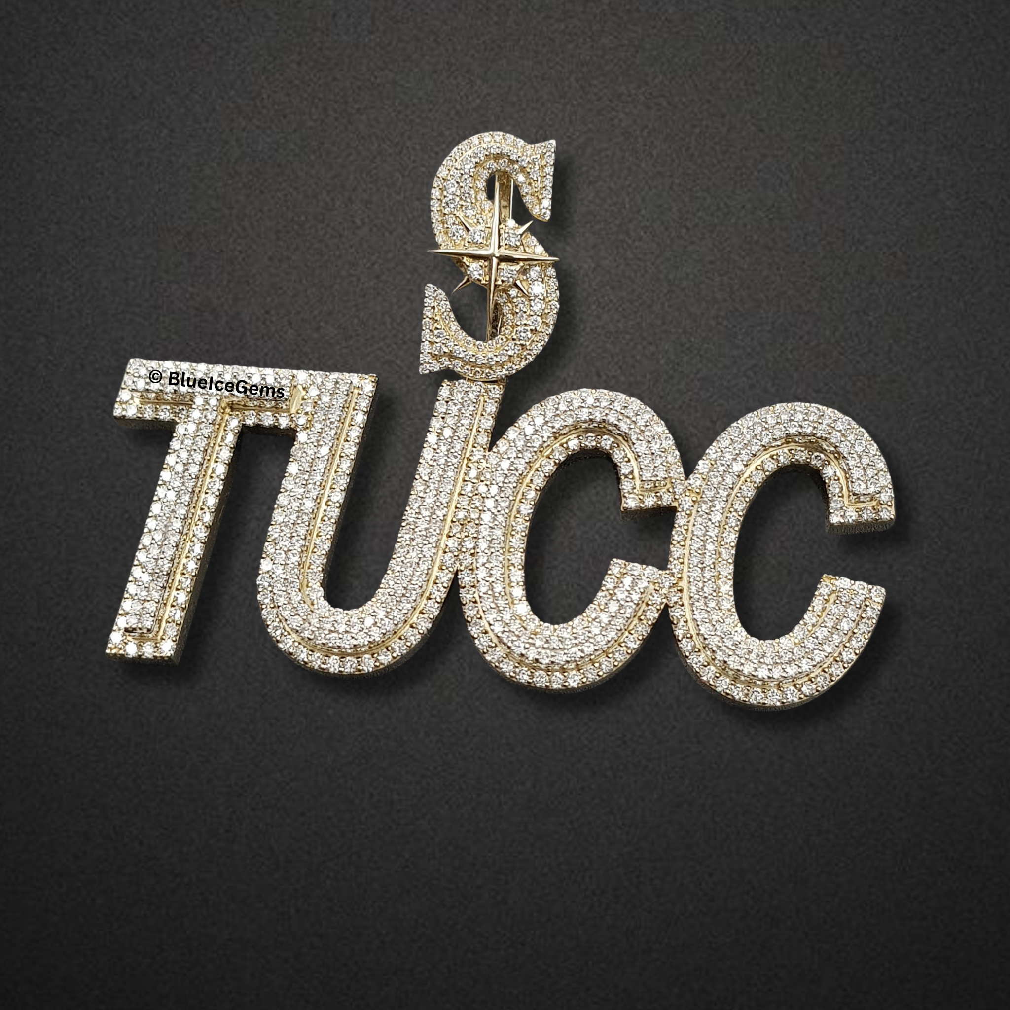 The "TUCC$" Diamond Statement Pendant
