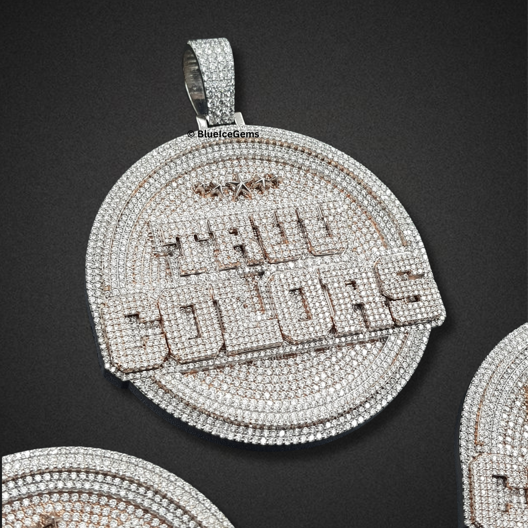 The "True Colors" Diamond Medallion Pendant