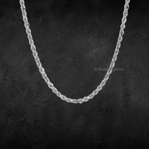 The "Twisted Radiance" Rope Chain