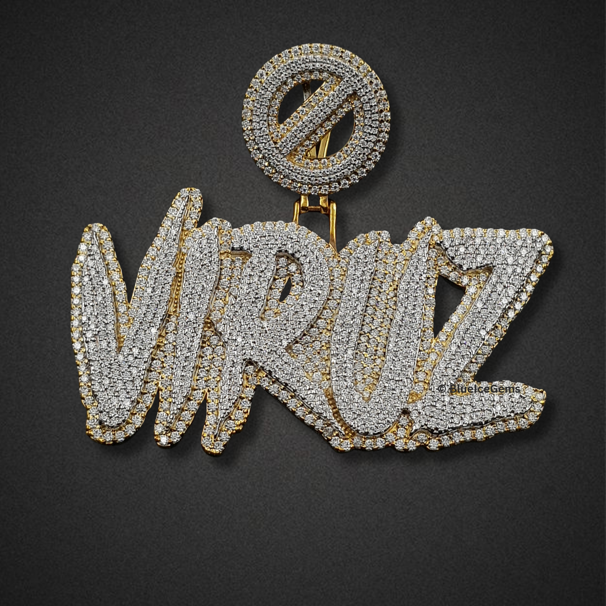 The "VIRUZ" No-Sign Diamond Pendant