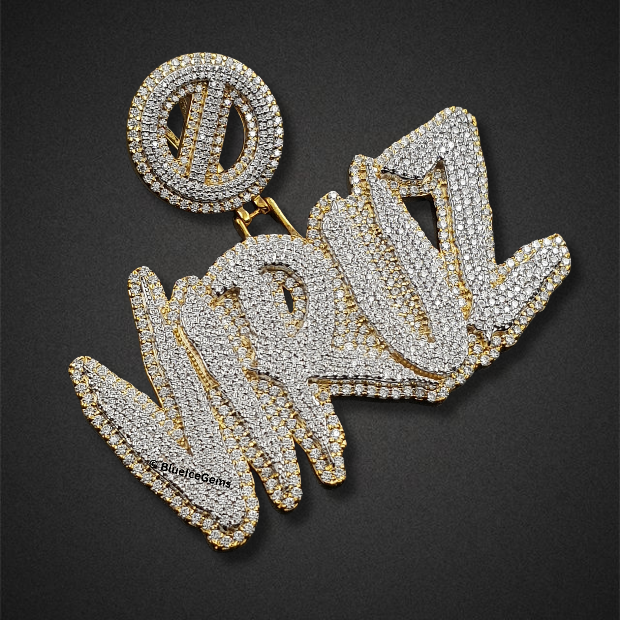 The "VIRUZ" No-Sign Diamond Pendant