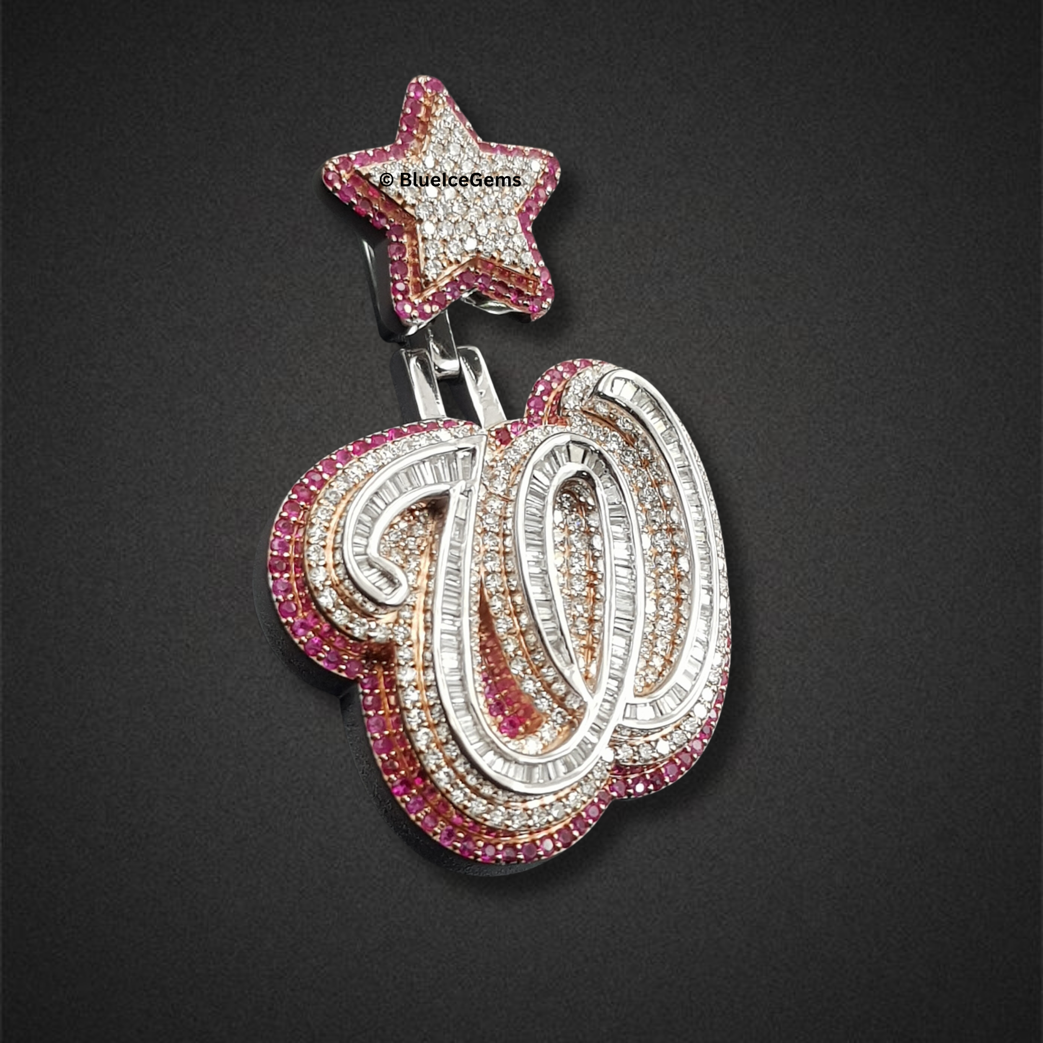 The "W" Star of Radiance Diamond Pendant
