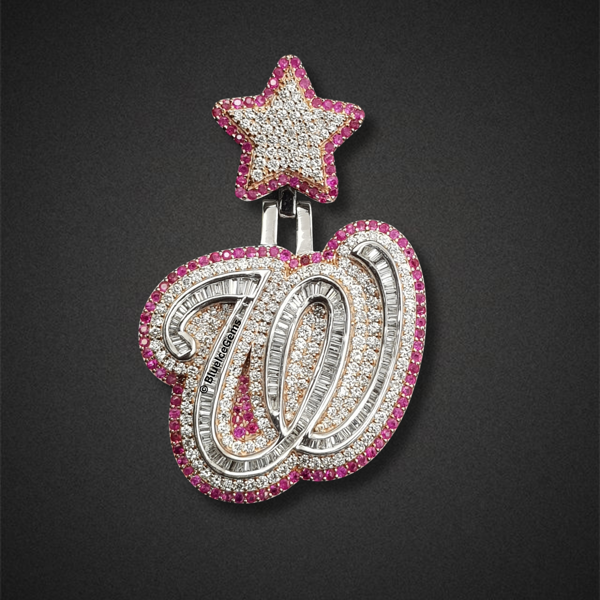 The "W" Star of Radiance Diamond Pendant