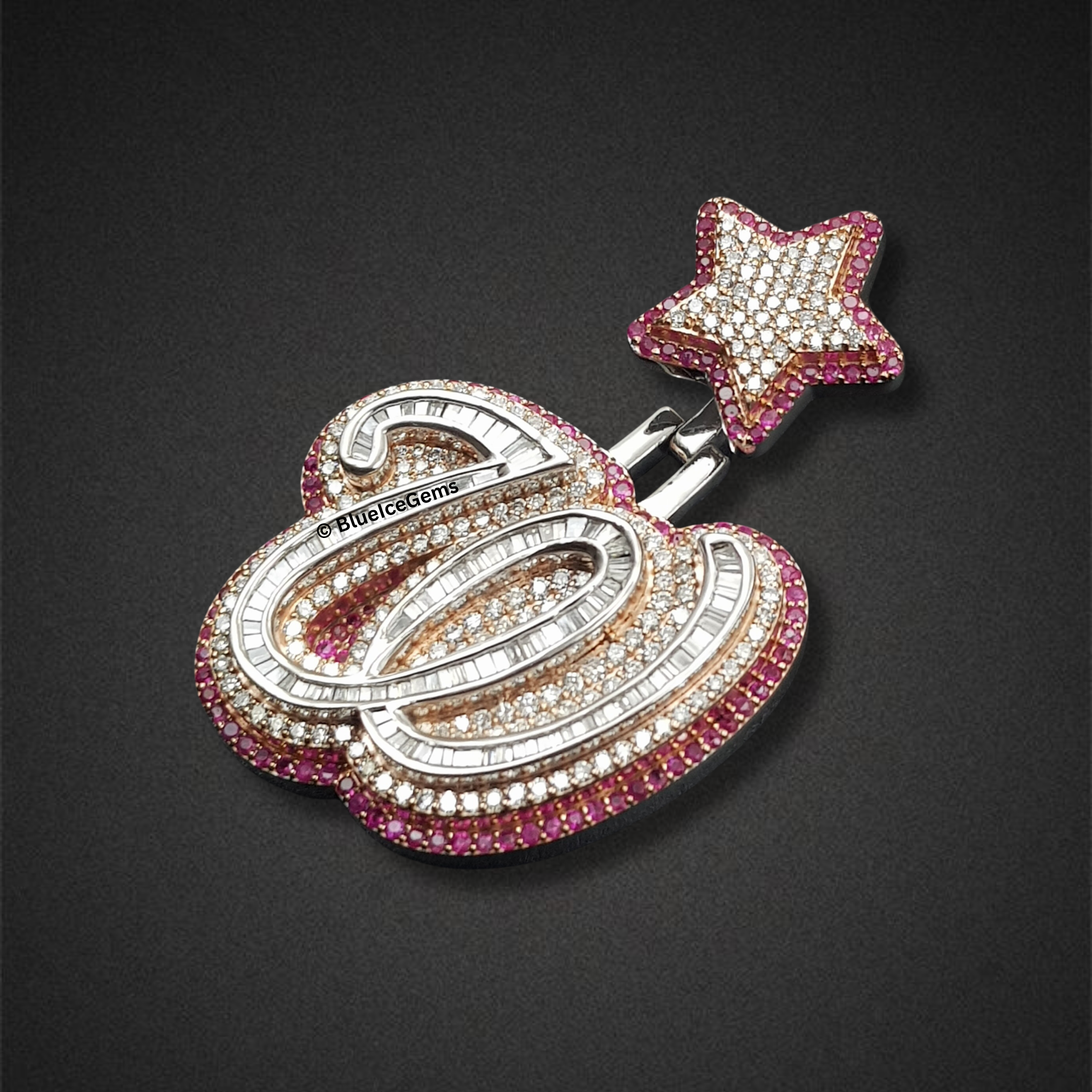 The "W" Star of Radiance Diamond Pendant