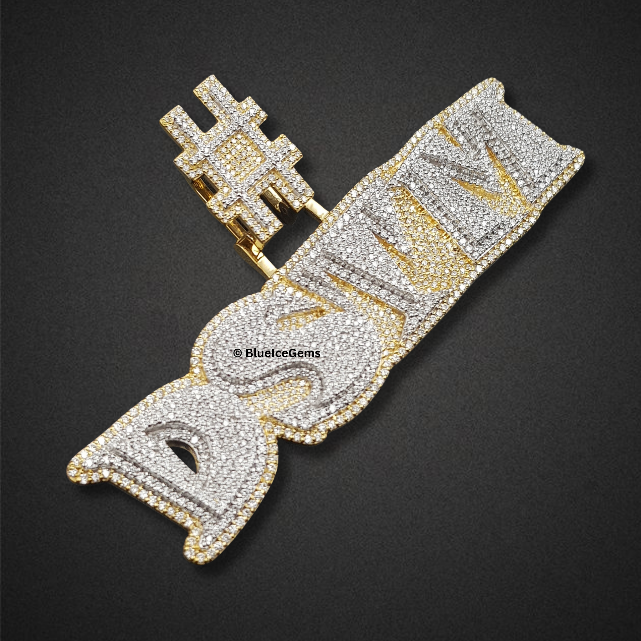 The "#DSTM" Diamond Statement Pendant