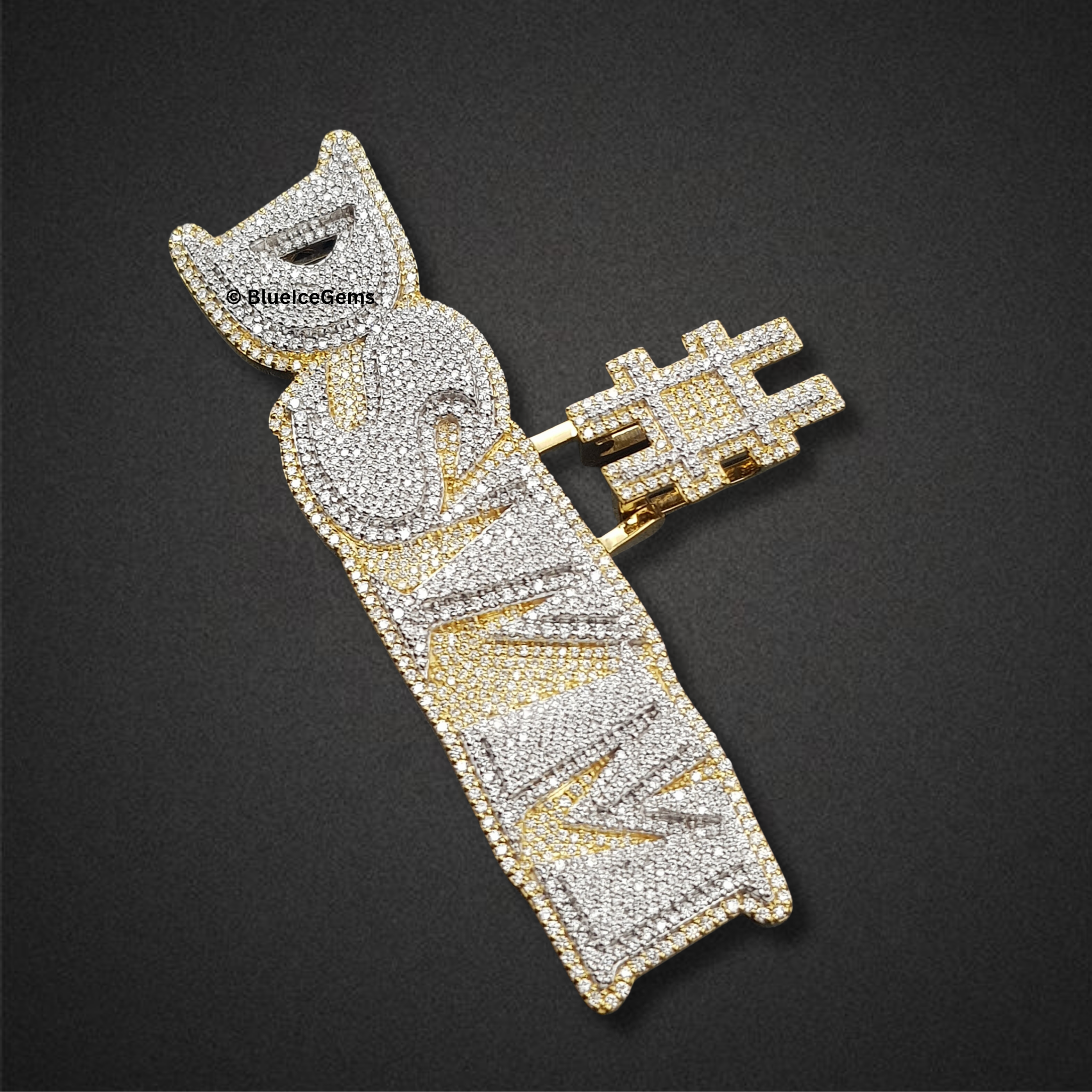 The "#DSTM" Diamond Statement Pendant
