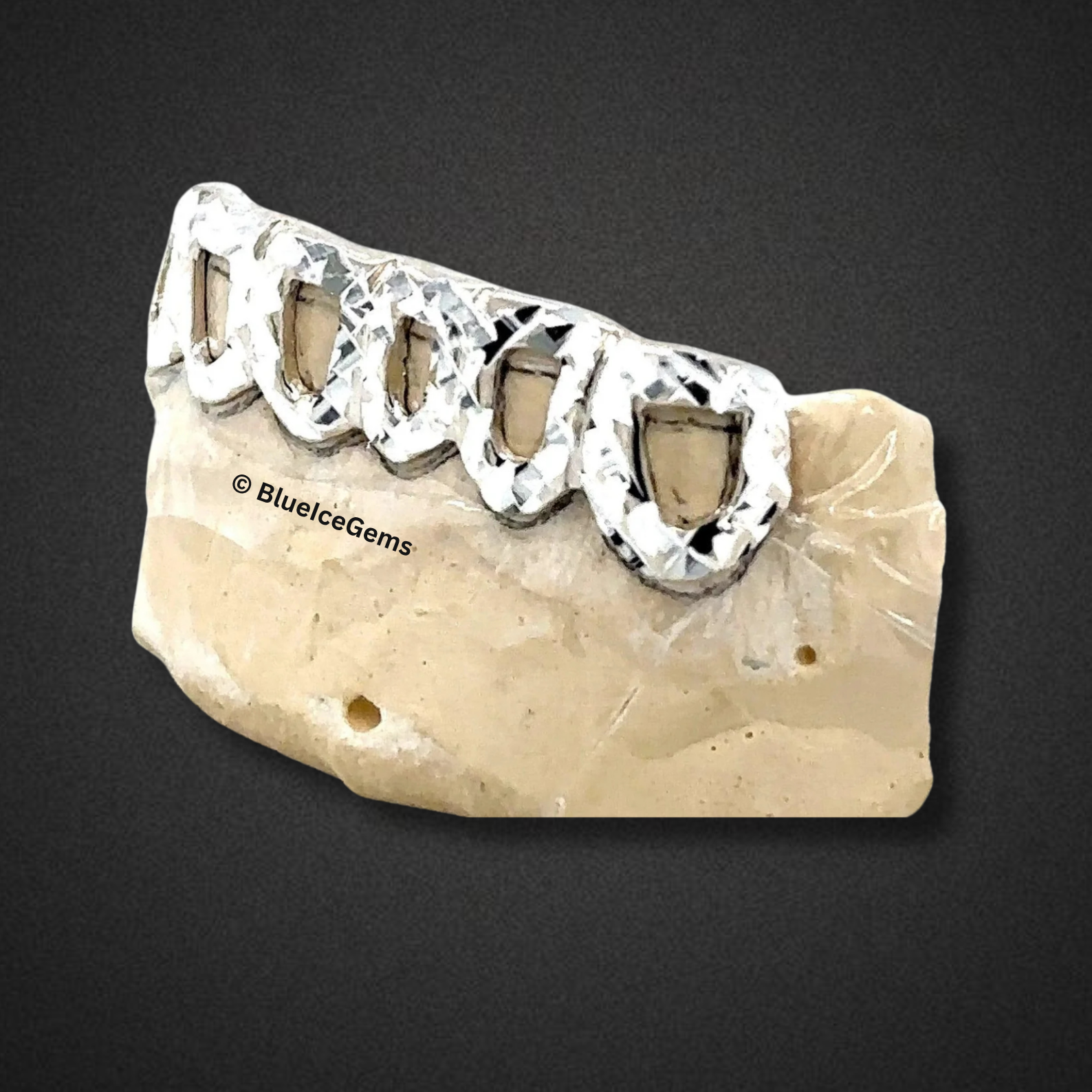 Diamond-Cut Flash Grillz
