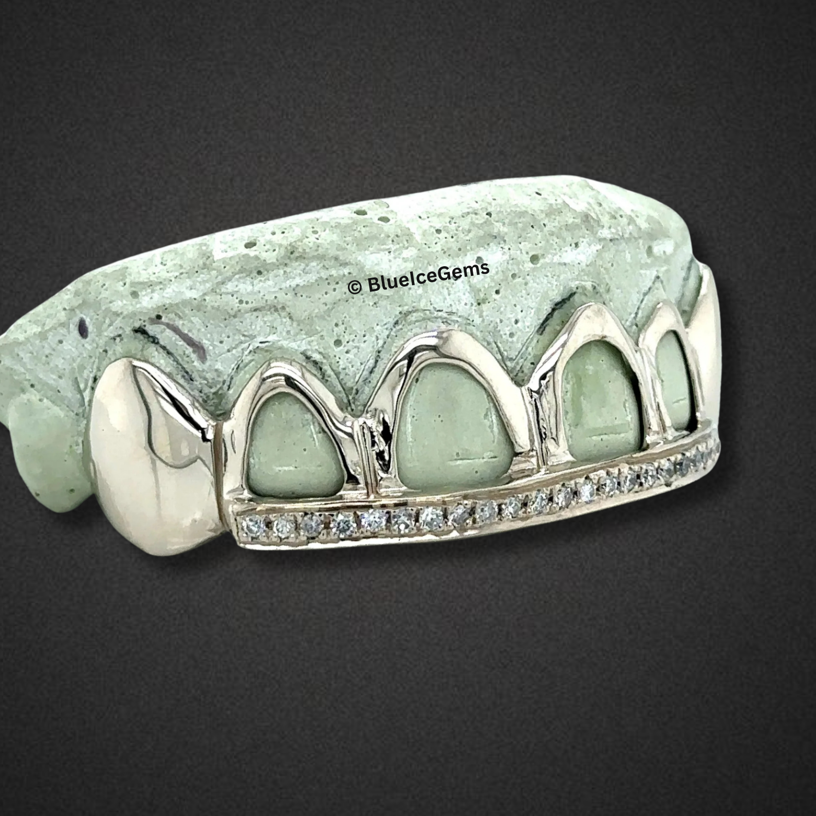 Ice Liner Diamond Bar Grillz