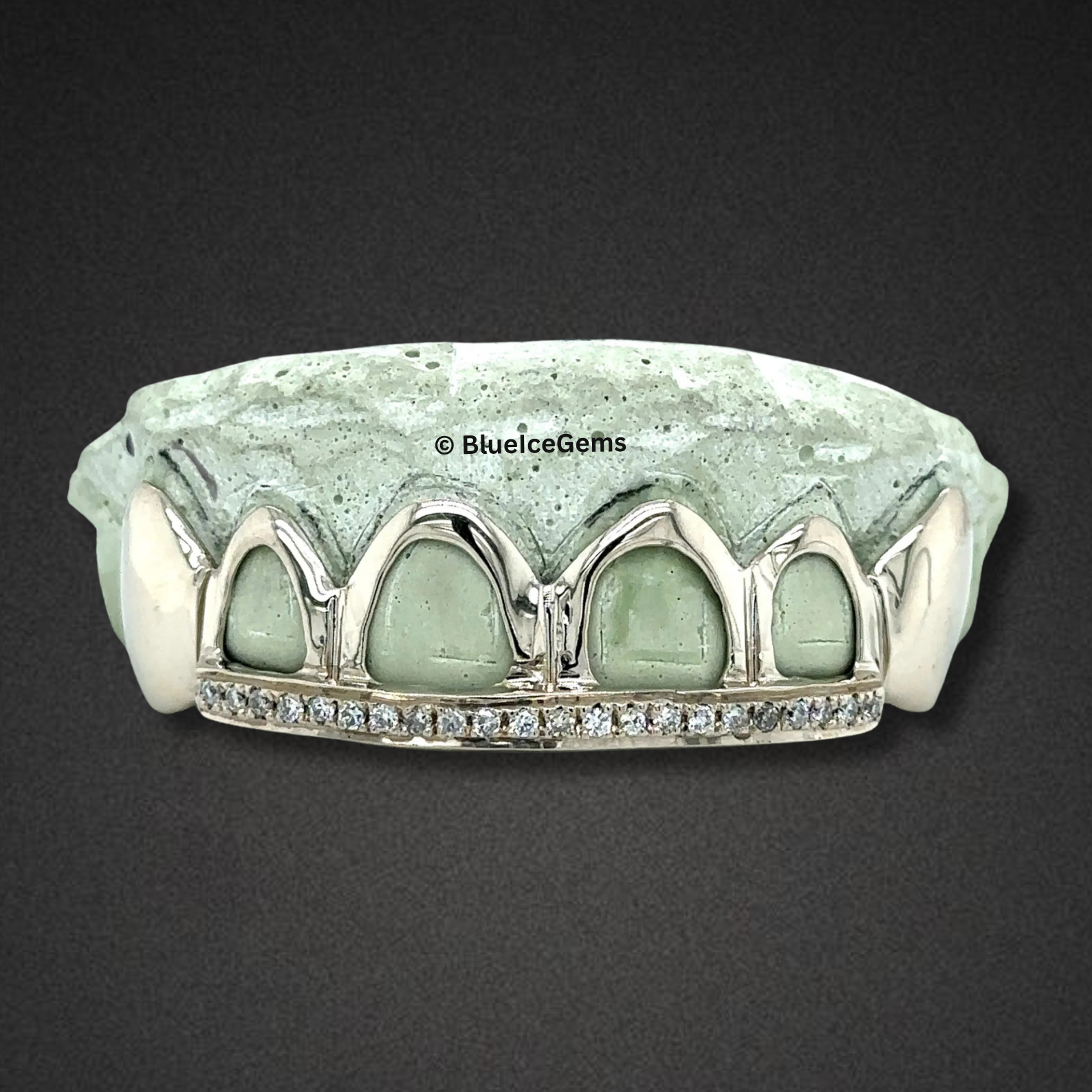 Ice Liner Diamond Bar Grillz