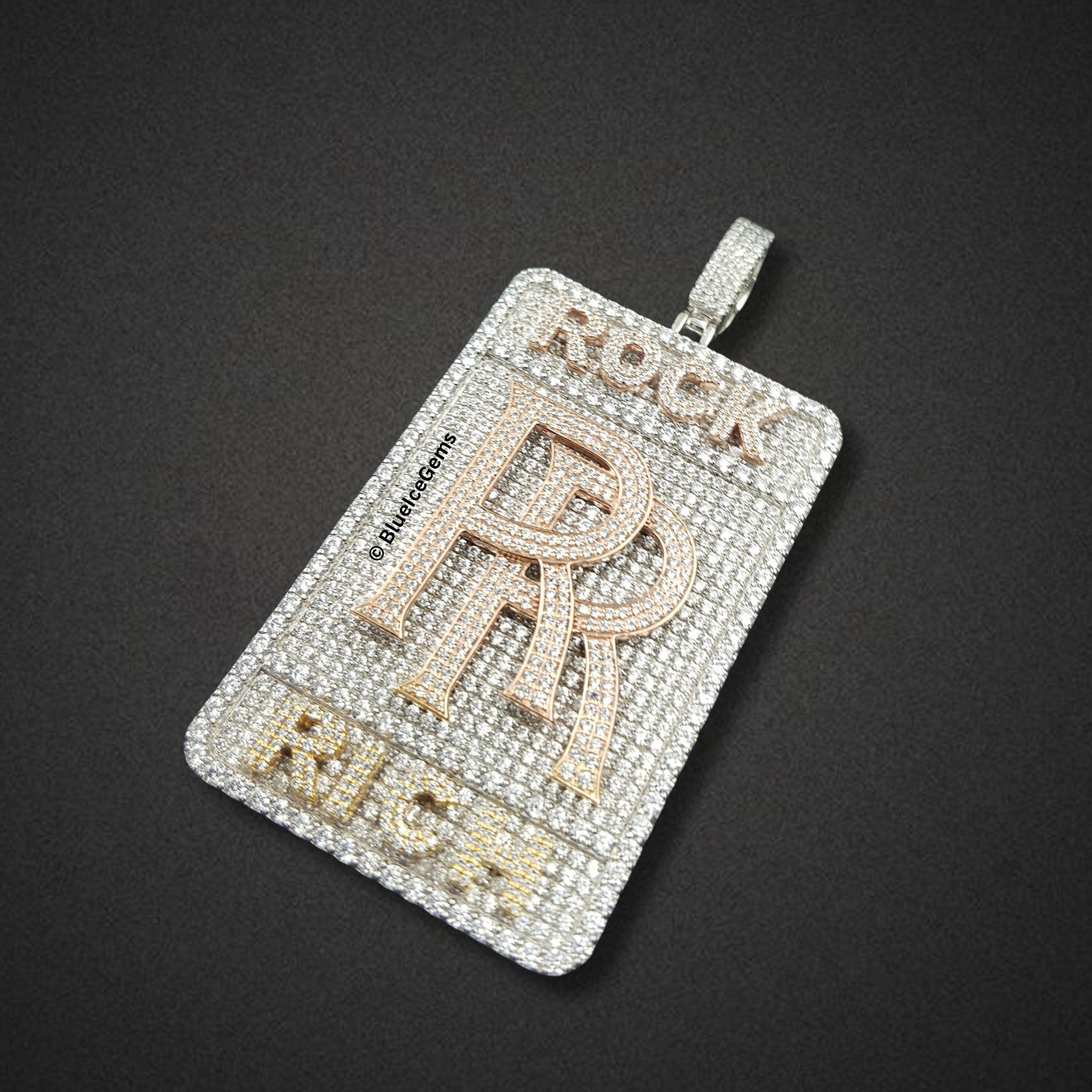 The "Rock Rich" Diamond Medallion Pendant