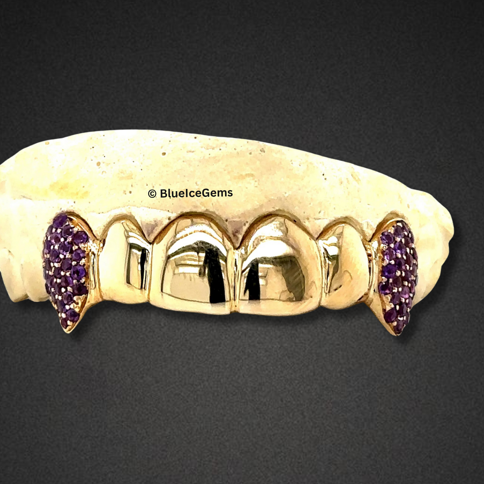 Royal Vibe Amethyst Grillz