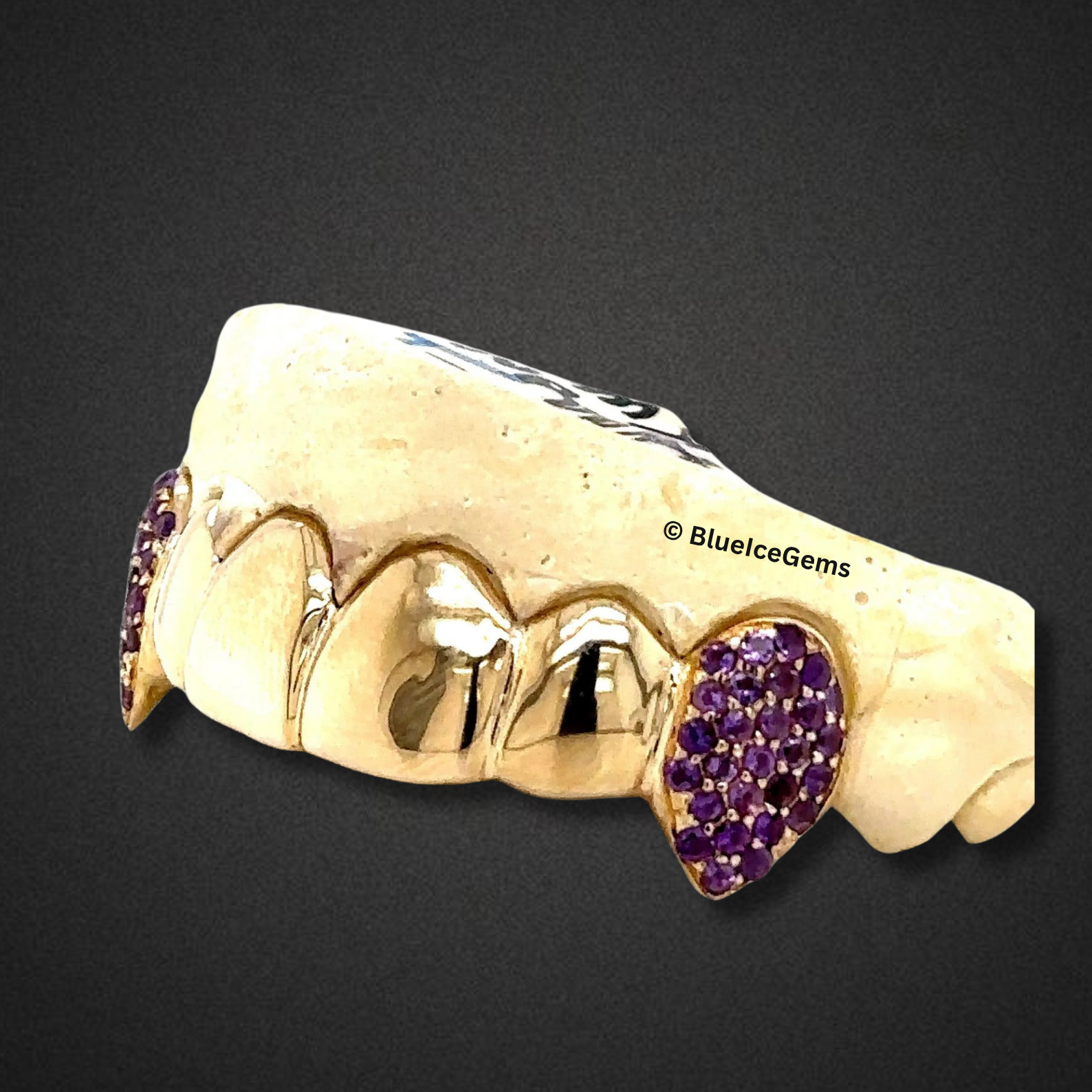 Royal Vibe Amethyst Grillz
