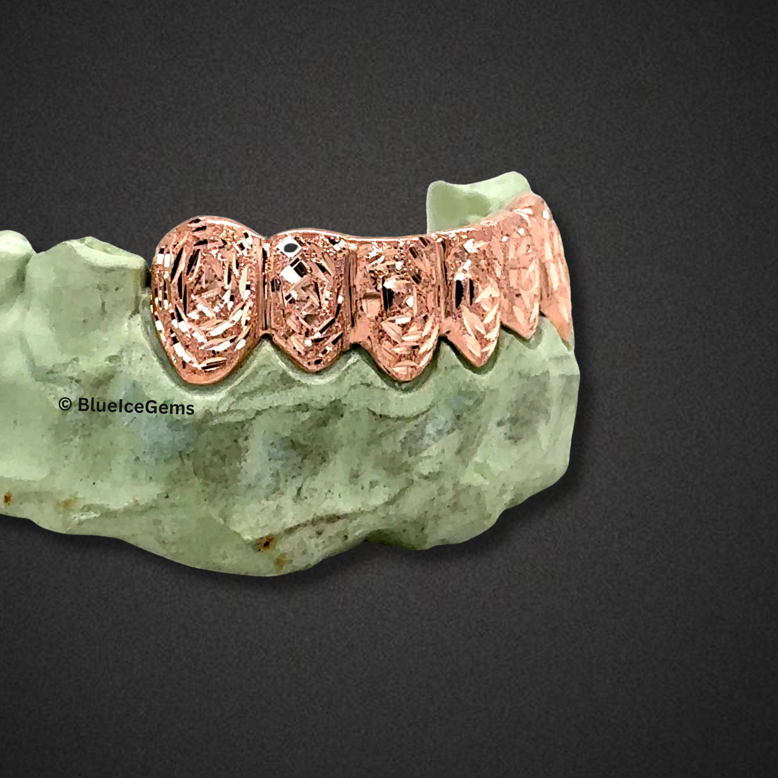 Rose Atlas Engraved Grillz