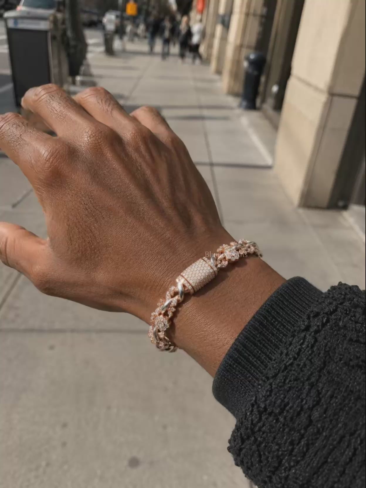 Eternal Bloom Infinity-Link 7.8-Inch Rose-Gold Brilliance