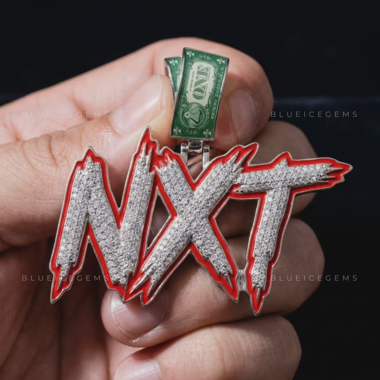 The "NXT" Ignition: Shattered-Ice Script & Blood-Red Enamel Sovereign