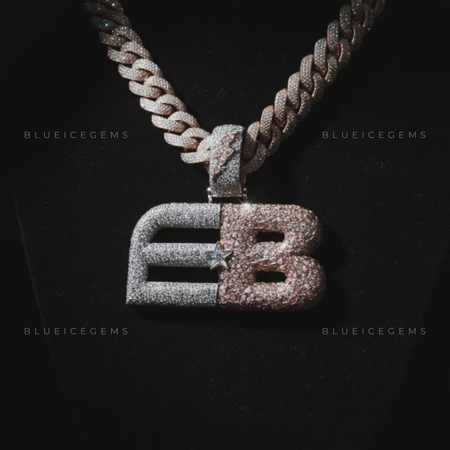 The "EB" Dual-Tone Legacy: Half-White, Half-Rose & Lightning Star Sovereign