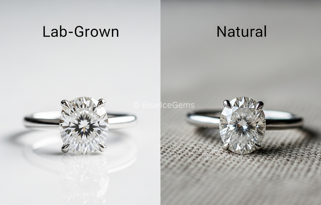 BlueIceGems Feature: Lab-Grown vs. Natural Diamonds - Benefits, Comparison & Buyer's Guide