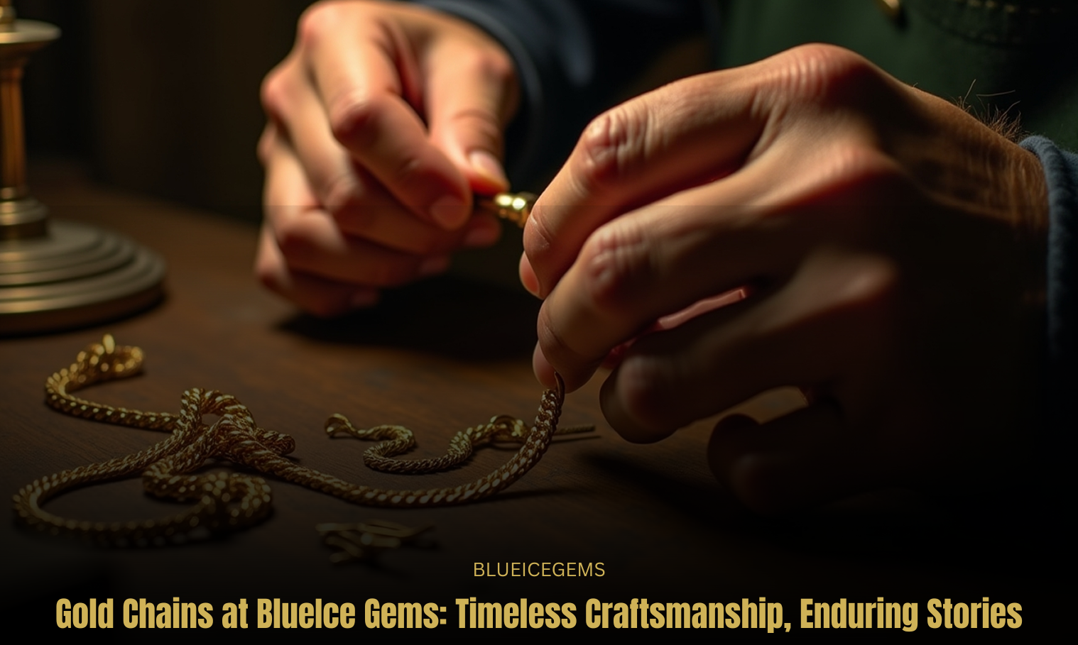 BlueIceGems Feature: Gold Chains - Timeless Craftsmanship, Enduring Stories